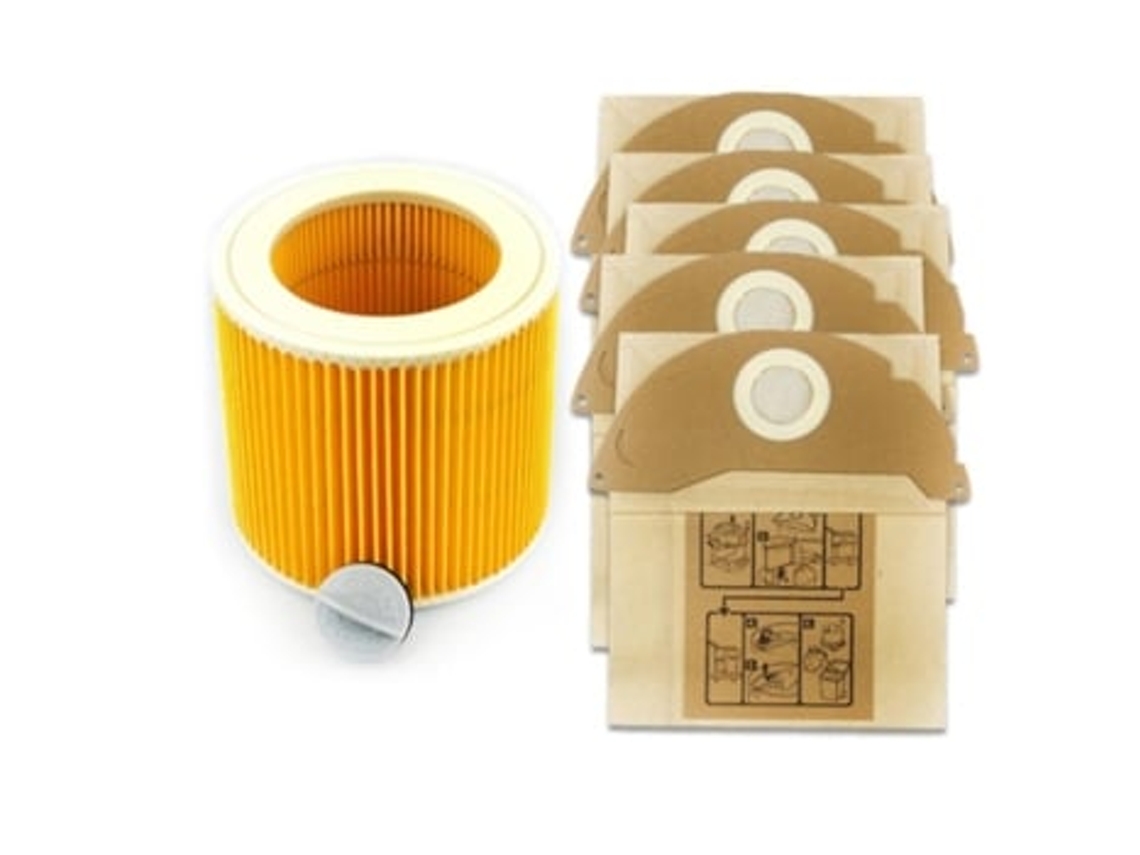 Saco De Filtro Papel Reposição Para Aspirador Pó Alta Eficiência Wd2250 A2004 A2054 Mv2 Tuotuo