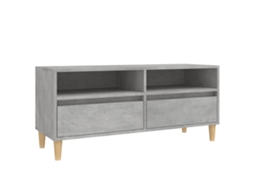 Tv Cabinet, Tv Cabinets Vidaxl Cinzeto Madeira Processada (n/a)