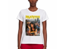 Rockinstone Pulp Fiction Mia Smoking Tee - White Size:xl