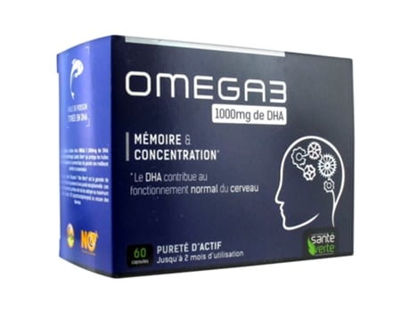 Ômega 3 1000 Mg de Dha 60 Cápsulas SANTÉ VERTE