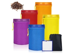 Pacote Com 5 Sacos Filtrantes De 1 Galão (3,8 Litros), Sacos De Armazenamento Com Tela Filtrante, Sacos De Malha Fina Reutilizáveis Para Fermentação C