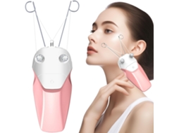 Depilação Facial Para Mulheres Dispositivo Elétrico Recarregável De Remoção De Pelos Usb Com Fio De Algodão Rosa GERTIZ