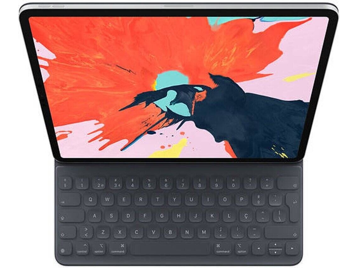 Capa Teclado APPLE iPad Pro (Teclado Português - Preto)