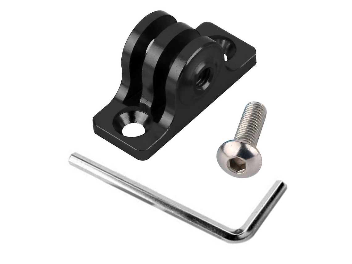 Suporte De Ângulo Baixo Para Prancha Surf Com Base Fixa Plana Em Alumínio Cnc Gopro 8, 7, 6, 5, Sjcam Sj5000 E Acessórios Câmeras-aquaforge