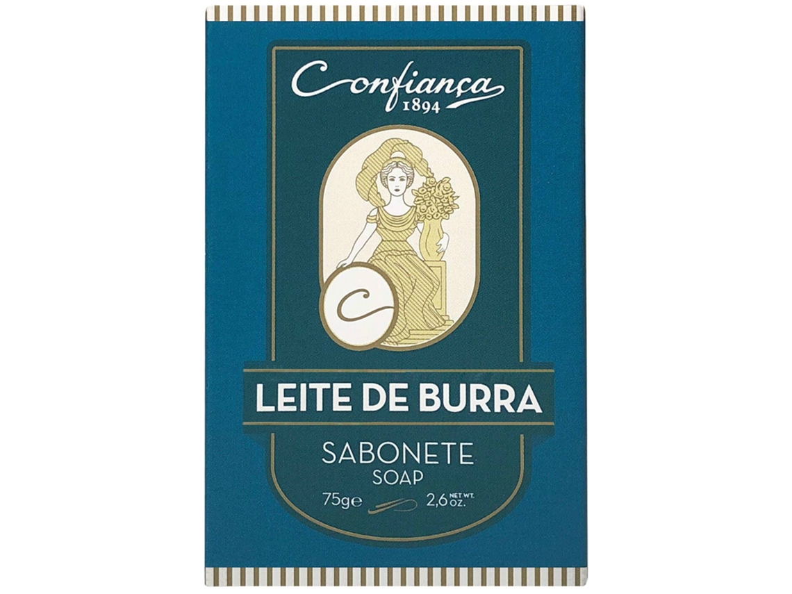 Sabonete Sólido Leite de Burra CONFIANÇA emb. 75 gr