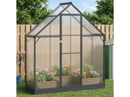 Vidaxl Estufa De Jardim 183,5 X 63,5 X 207 Cm