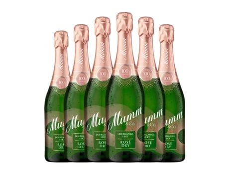 Espumante rosé ROTKÄPPCHEN MUMM Rosé Dry Seco (0.75 L - 6 Unidades)