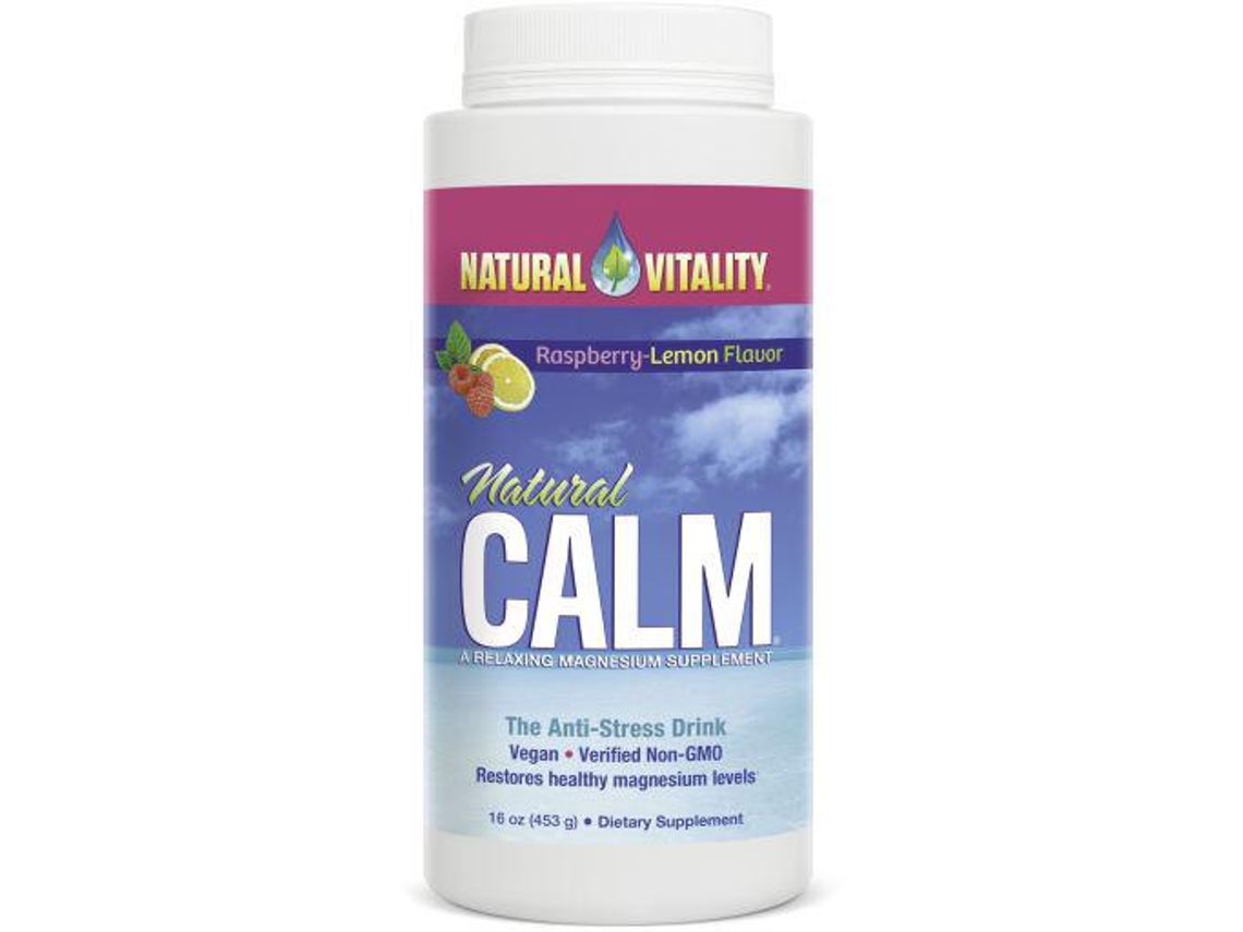 Natural Vitality Natural Calm Raspberry Lemon 453g