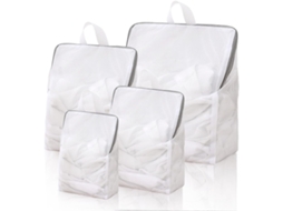 Conjunto de 4 Sacos Roupa Suja em Rede BRILVIBERA