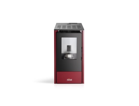 Estufa De Pellets Modulante En Acero De 6,5 Kw Lira Slim Ferroli