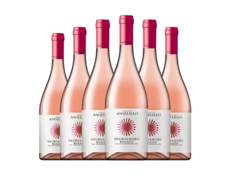 Vinho rosé FAMIGLIA ANGELILLO Rosato Negroamaro Puglia (0.75 L - 6 Unidades)