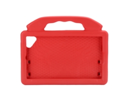 Capa Protetora Antichoque E Resistente A Quedas Em Eva Para Samsung Galaxy Tab 8 2019 T290 T295, Vermelha. Tuotuo