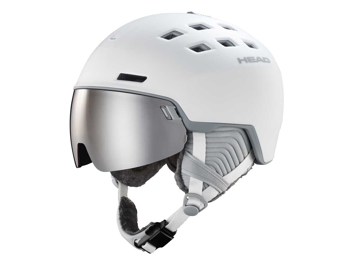 HEAD Capacete Rachel Visor Branco XS-S / Silver-Red/CAT2