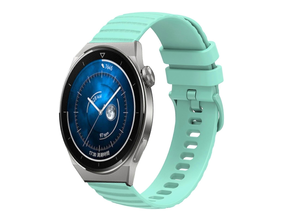 Pulseira De Silicone Sólida Com Padrão De Bolinhas Onduladas Para Huawei Watch Gt3 Pro 46mm 22mm