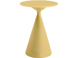 Mesa De Jardim Bistrô ⌀80 Cm "néora" - Amarelo