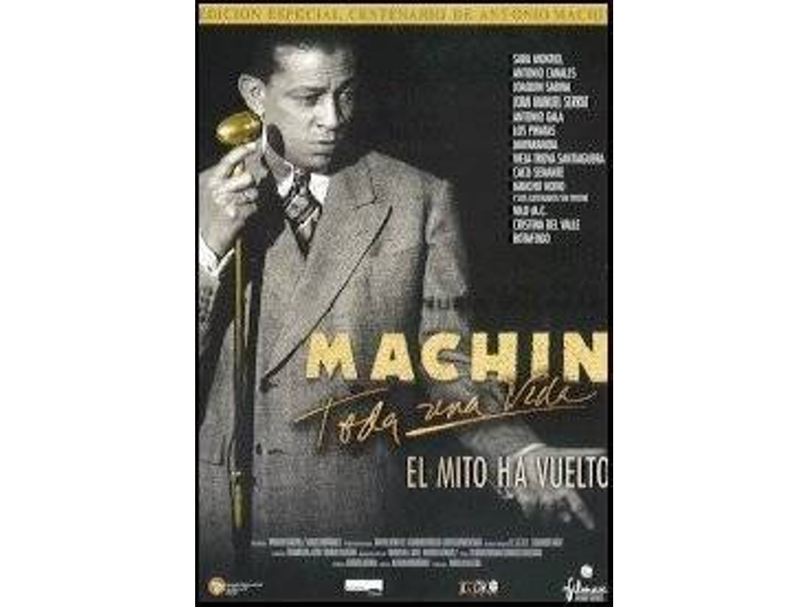 DVD Machín: Toda una vida (2002)  (Edição em Espanhol)