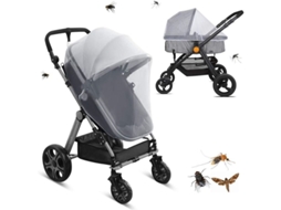 Mosquitera universal para carrinho de bebé e berço LINJOU