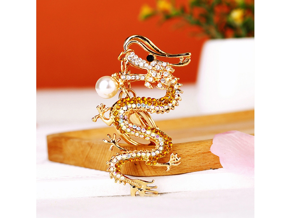 Chaveiro De Carro (estilo Chinês, Strass) Eoocoo