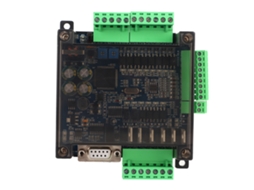 Placa de Controle Industrial Fx3u 14mt com 6ad+2da 24v 1a Plc Compacto