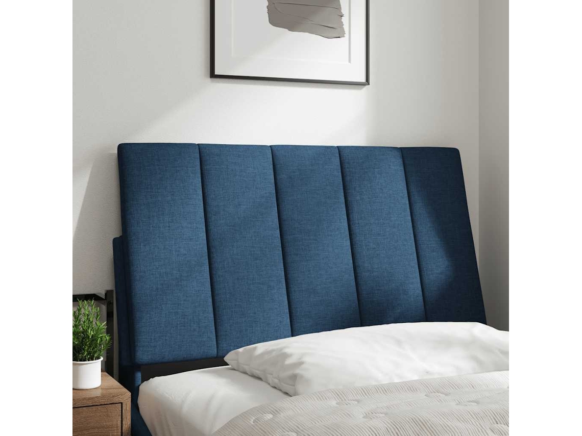 Headboard Cushion, Headboard Cushions Vidaxl Azul Tecido (80 Cm)