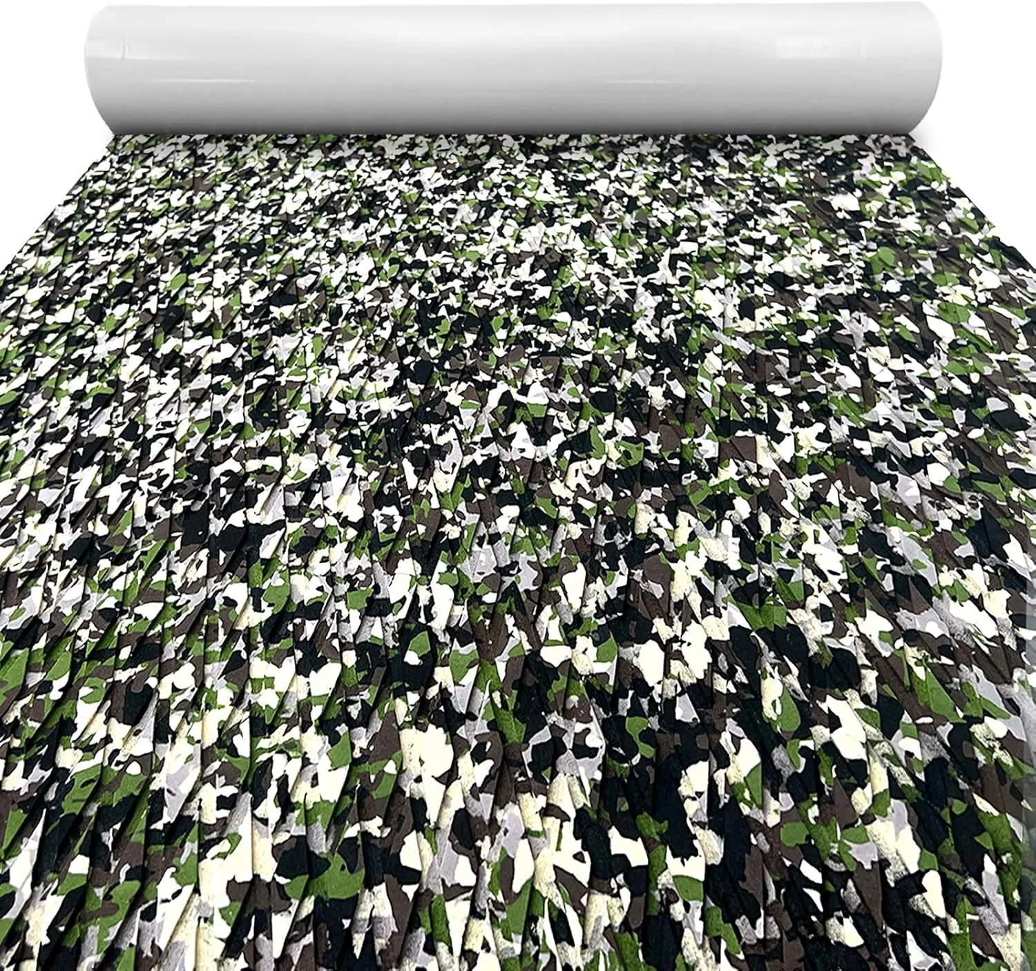 Tapete Antiderrapante para Prancha de Surf, 1150x310 mm, Espuma Eva, Textura Diamante, MDUG (jungle camuflagem) | MDUG