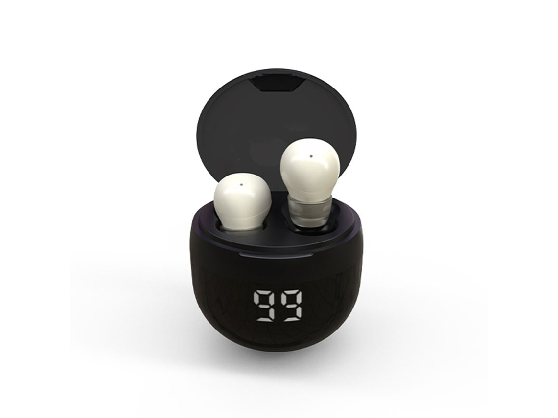 (cáqui) Mini Fones De Ouvido Sem Fio Invisíveis Para Dormir, Com Cancelamento De Ruído, Microfone Com Controle Por Toque E Função