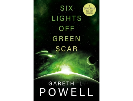 Livro Six Lights Off Green Scar de Gareth Powell (Inglês)