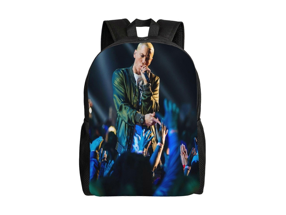 Mochila Eminem T205 Para Estudantes, Durável E Leve, Alça De Ombro Impermeável E Respirável N205 Olysi Shop