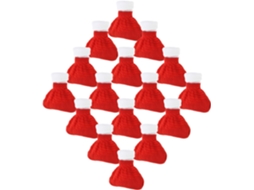 Conjunto De 16 Protetores Pés Mesa E Cadeira Com Tema Natalino Lindos Para Móveis Decoração Sala Jantar
