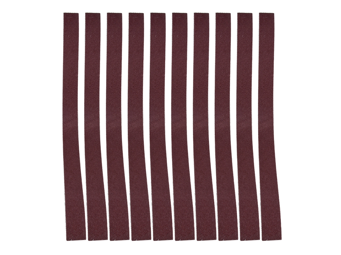 10pcs Cinta De Lixa 760x25mm 80 Grit Oxido De Aluminio Para Lixadeira De Cinta Madeira Metal