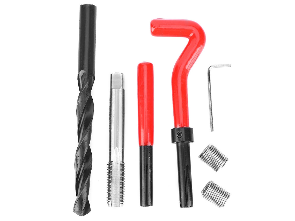 Kit De Reparação De Roscas M12x1.75 Laxiscreed Para Reparação E Re-furação De Roscas Internas