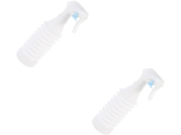Conjunto de 2 aspersores com apagadores e vaporizadores para urinar (pequeno).