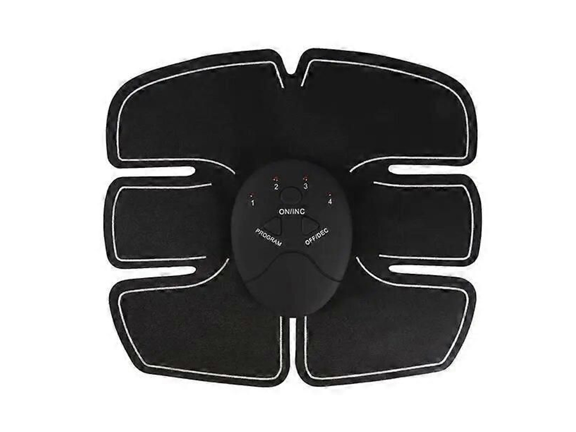 Estimulador Ems para Treinamento Abdominal, Tonificador Muscular Inteligente, Aparelho Portátil de Exercícios F Ísicos Homens e Mulheres GOKOCO