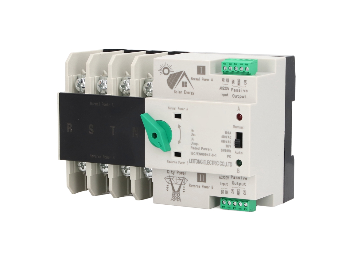 Laxiscreed Interruptor De Transferência Automática Para Duas Fontes De Energia 220v 100a