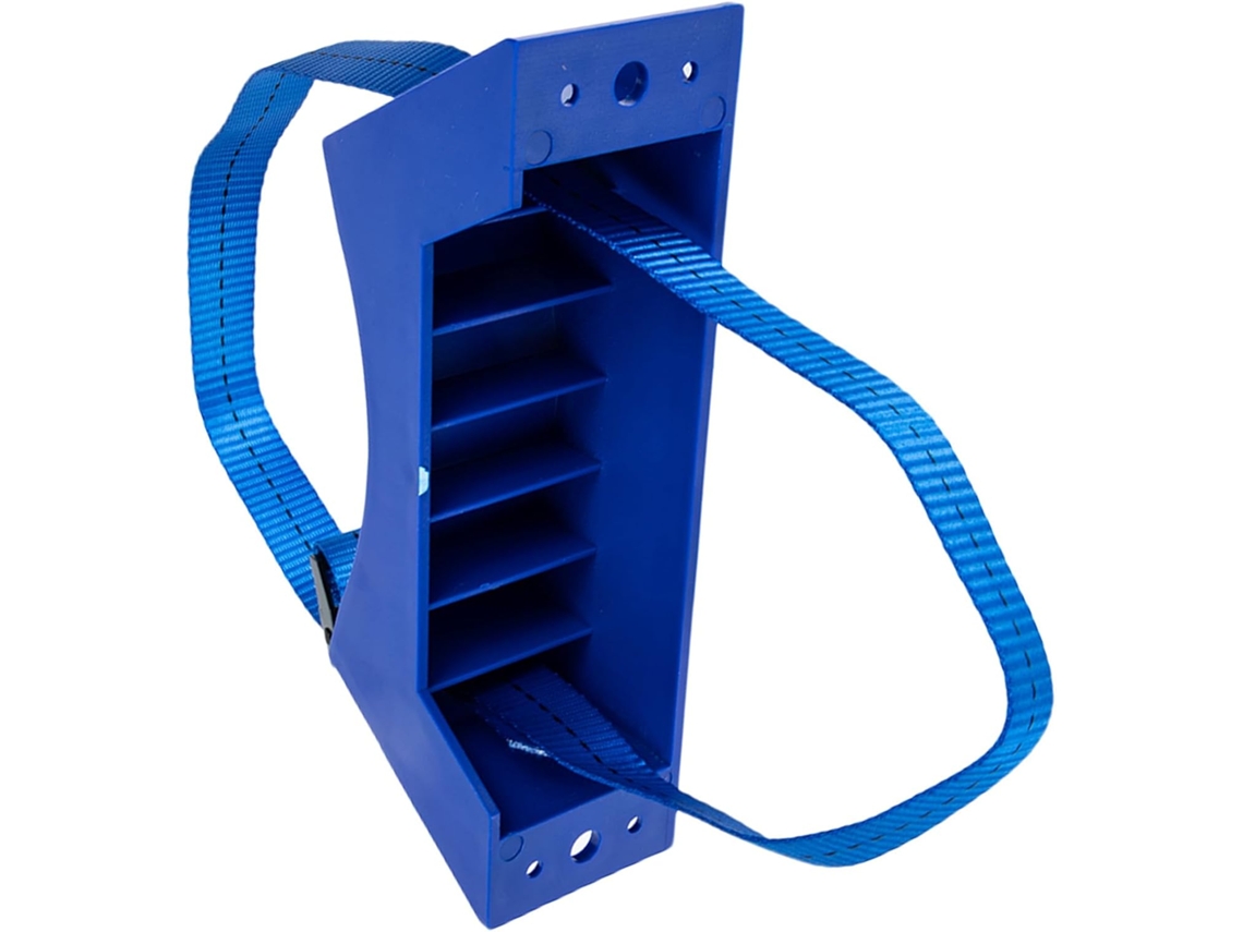 Suporte De Parede Para Cilindros Gás 40 Litros Com Cinta Fixação, Fabricado Em Abs E Polipropileno Para Tanques De