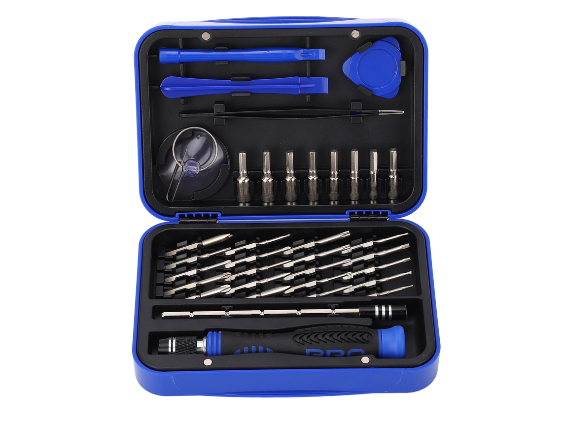 Conjunto De Chave De Fenda Para Drone Com Bits Magnéticos E Ferramentas De Reparo Portátil