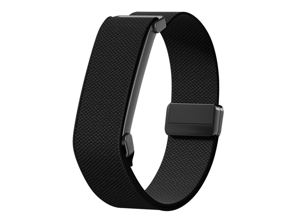 Pulseira Panoona Para Google Fitbit Air Pulseira Nylon Magnética Fecho Magnético Respirável Anti-suor Preto