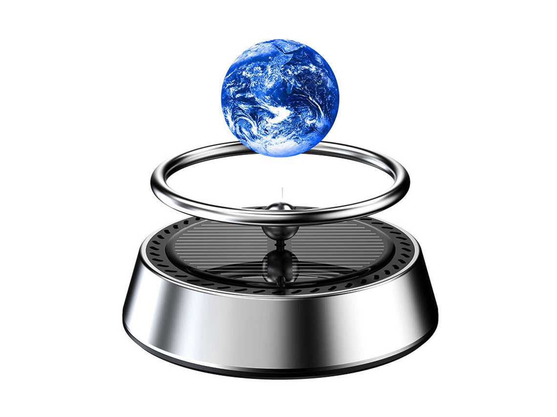 Preto Suporte Solar Perfume, Decoração Solar, Difusor Fragrâncias, Giratório Planeta, Aromaterapia MDUG