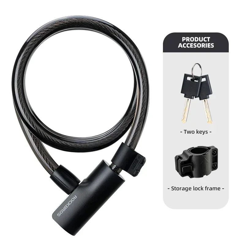 Cadeado de Cabo Portátil MDUG (preto)