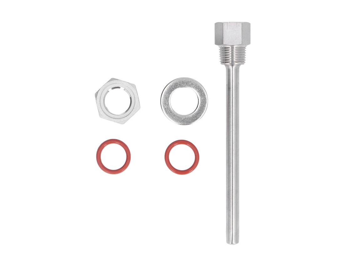 Vedação de Temperatura Aço Inox Rosca M G1/2 17cm