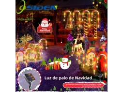 Conjunto De 4 Luzes Solares De Jardim À Prova D'água, Com 8 Modos De Iluminação, Ideais Para Decoração De Natal.