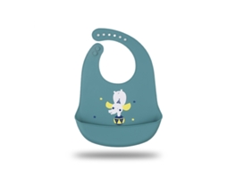 Babete de Silicone Ultrafino e Impermeável para Bebés Filhote de Elefante XIAOMOYU