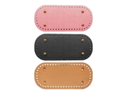 Base para Bolsa com Almofada Protetora Fundo De, Fabricação de Bolsas, Preto, Marrom e Rosa BRILVIBERA