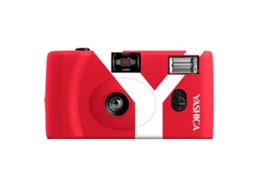 Mf 1 Snapshot Art Camera Rojo Cámara Compacta Analógica Yashica