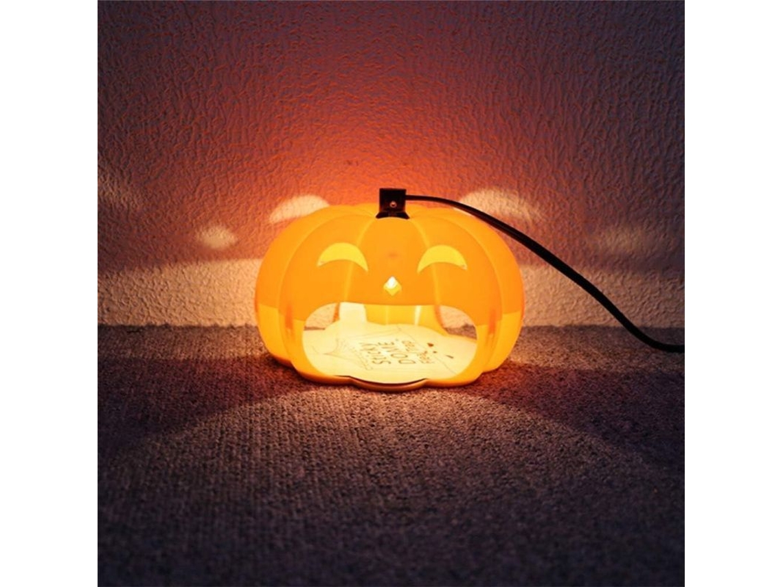 Trampa De Pulgas De Calabaza Lámpara Eléctrica Capturadora Con Pegatinas Para Hogar