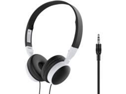 Fones De Ouvido Circum Aurais Com Fio E Graves Potentes, Dobráveis, Estéreo Hifi Para Jogos, Com Conector De 3, 5mm