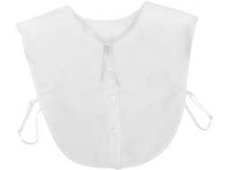Blusa Feminina De Chiffon Branca, Com Saia Redonda Removível, Elegante E Versátil.