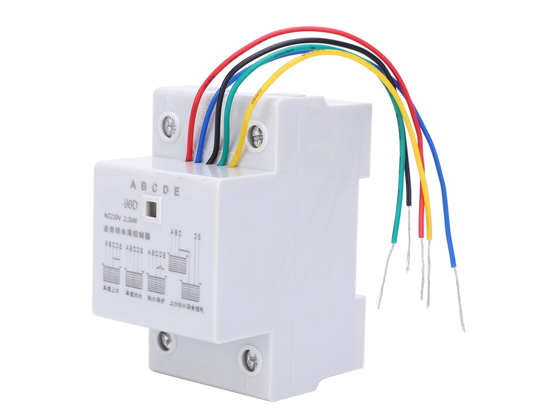 Controlador Automático De Nível De Água Zjdf-96d Com 4 Modos Para Torre, Piscina E Bomba
