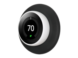Termostato Programável De Aprendizagem Para Casa Inteligente 3ª Geração Preto Espelhado Slowmoose (pacote Com 2)