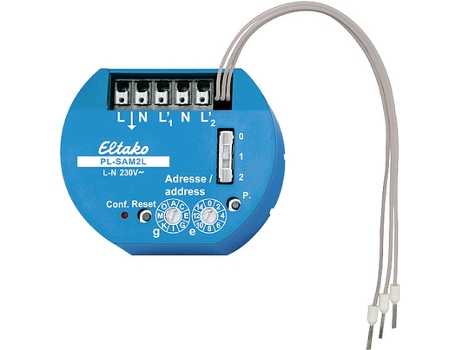 Dezentraler Aktor Mit Sensoreingängen Pl Sam2l Eltako (31200001)